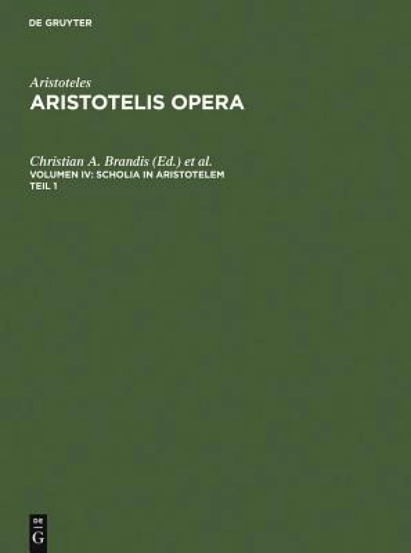 Scholia in Aristotelem