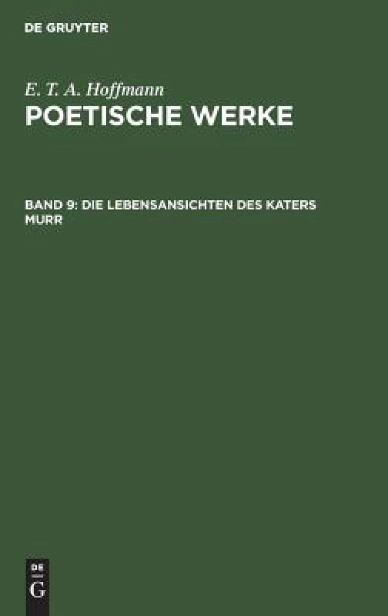 Die Lebensansichten Des Katers Murr