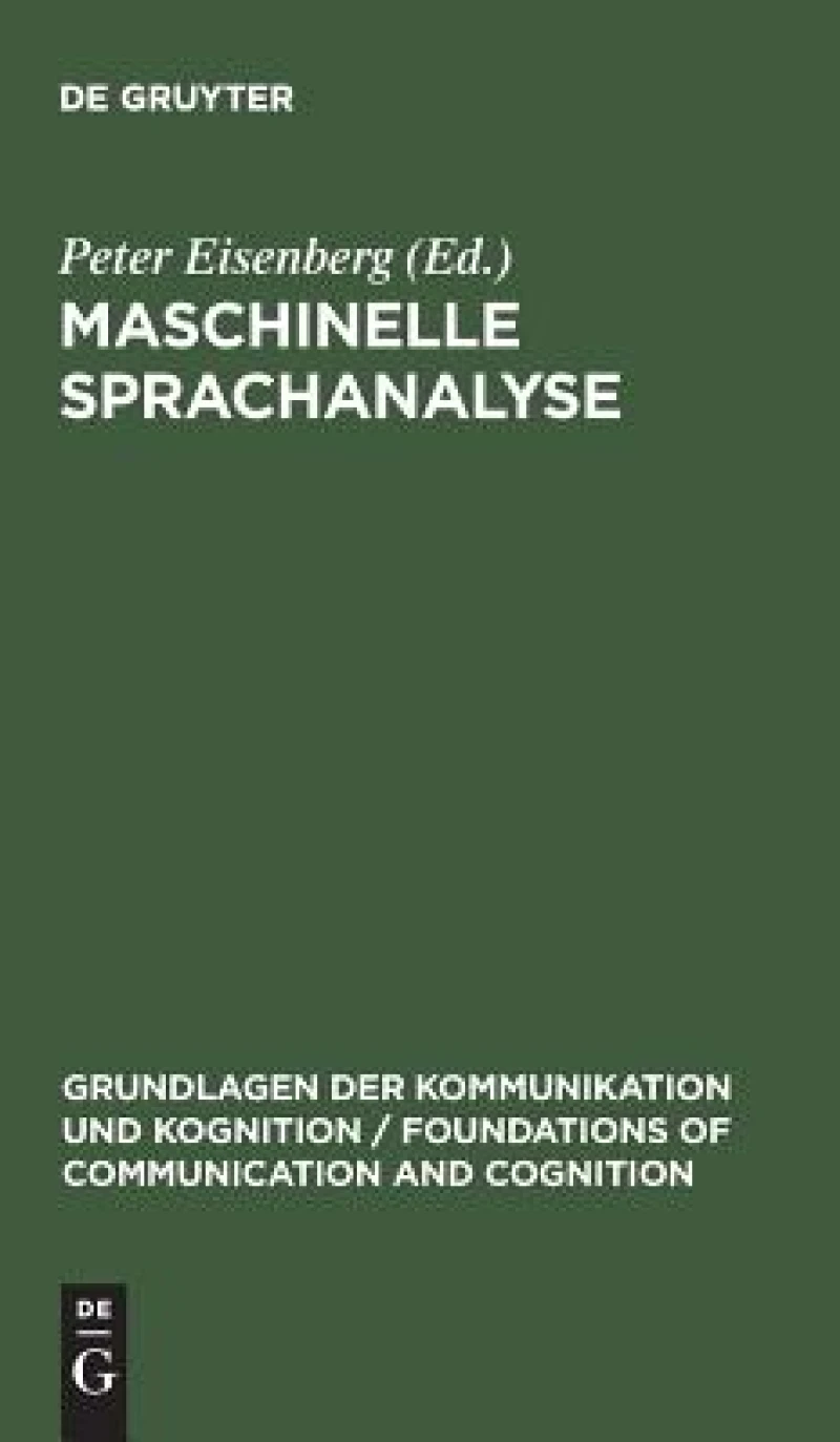 Maschinelle Sprachanalyse