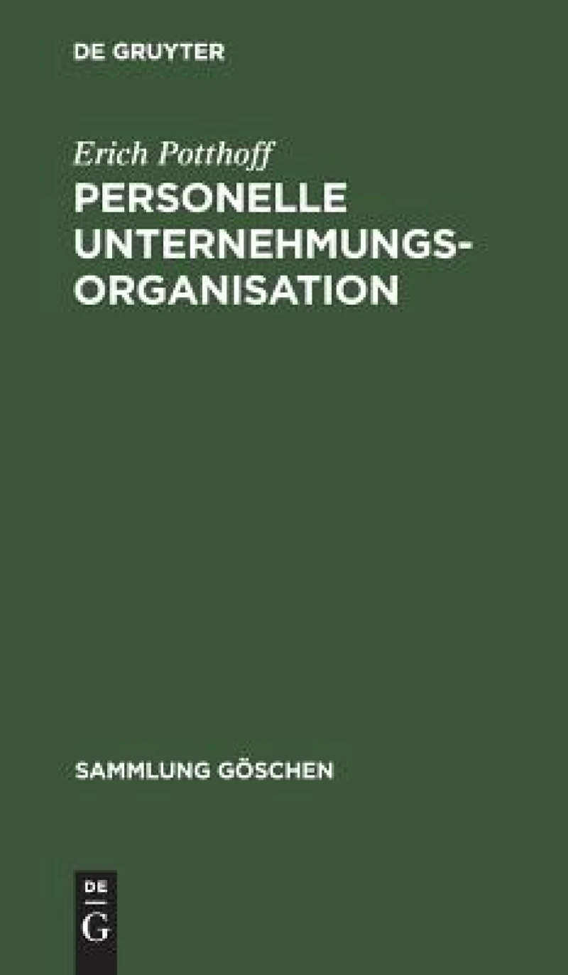 Personelle Unternehmungsorganisation