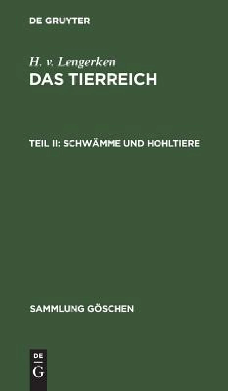 Schwämme und Hohltiere