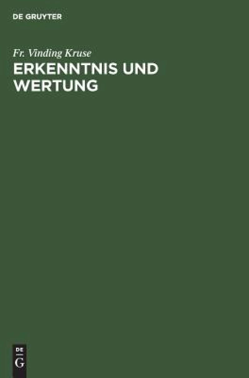 Erkenntnis und Wertung
