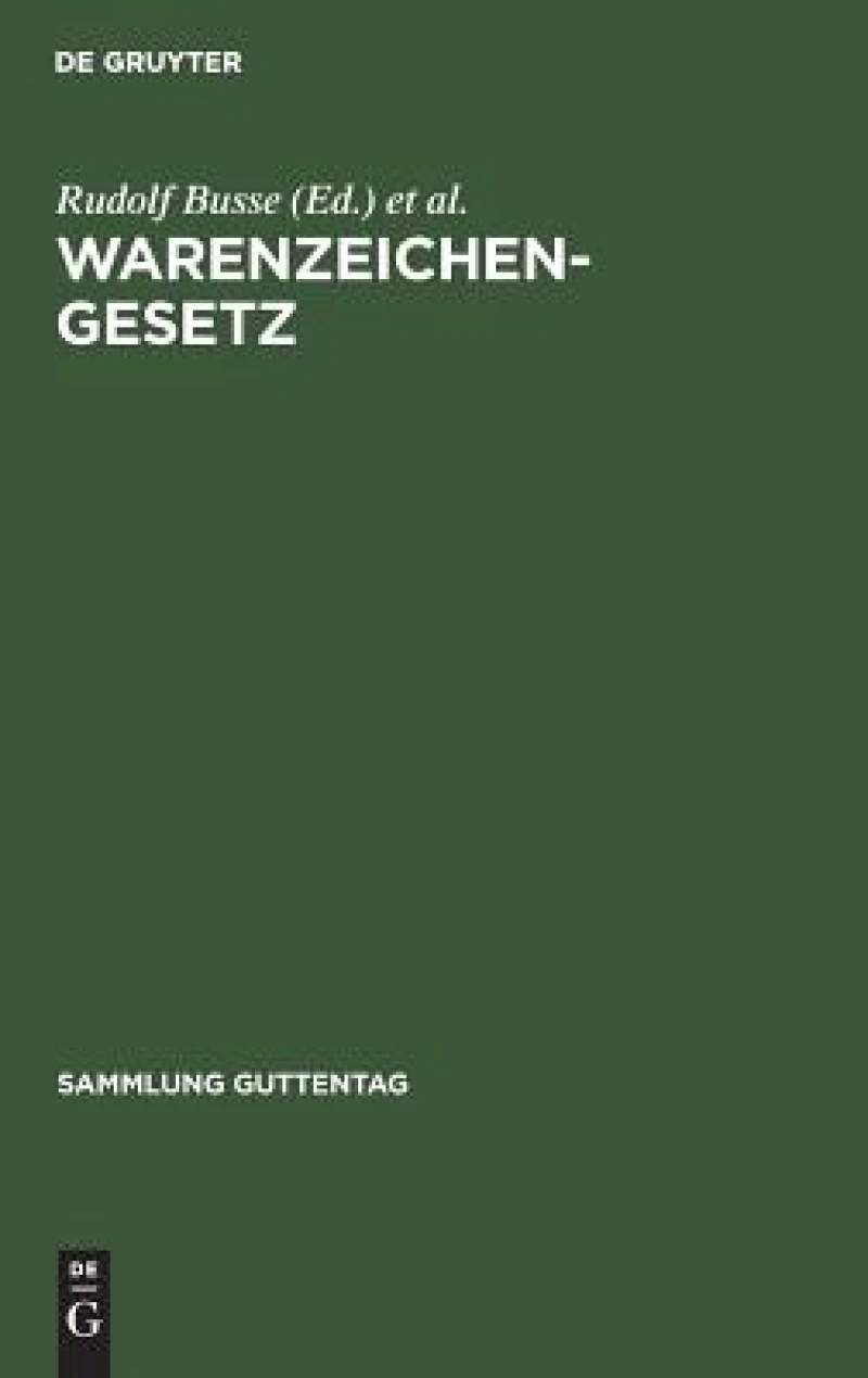Warenzeichengesetz