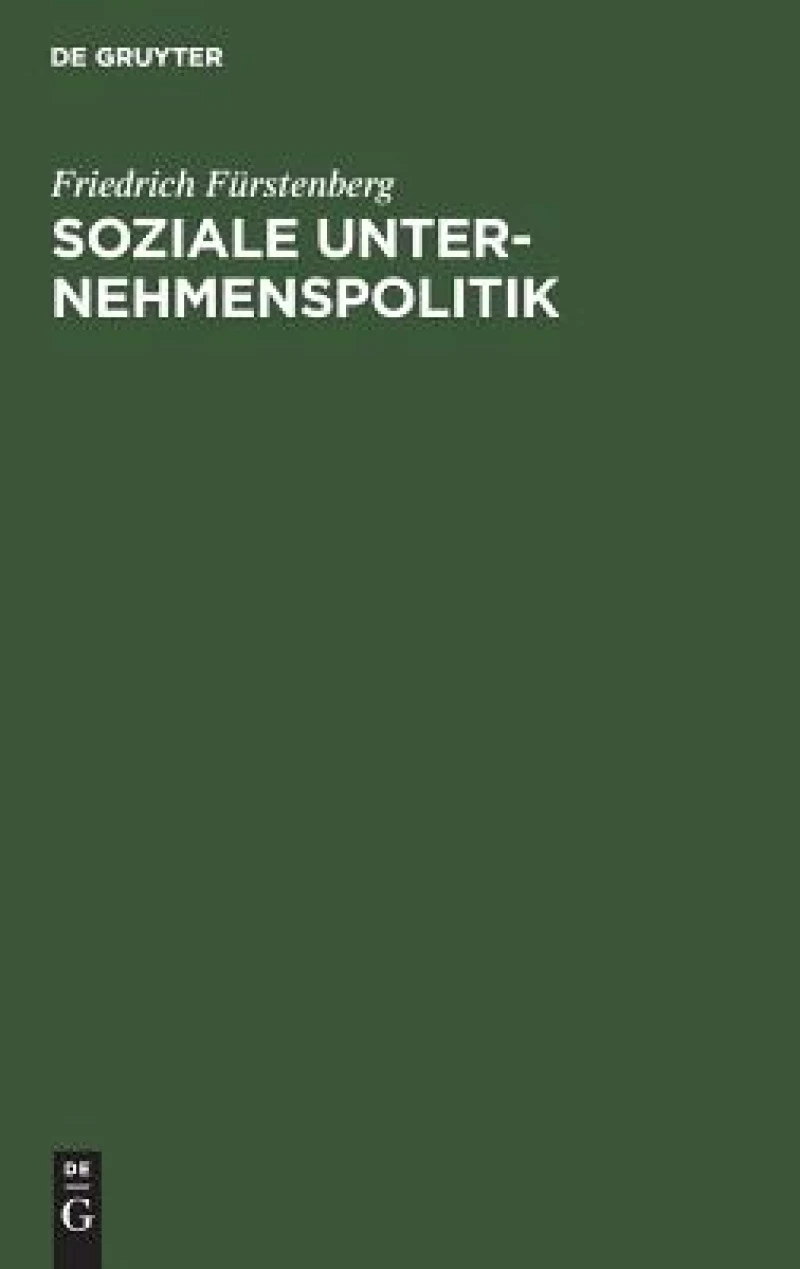 Soziale Unternehmenspolitik