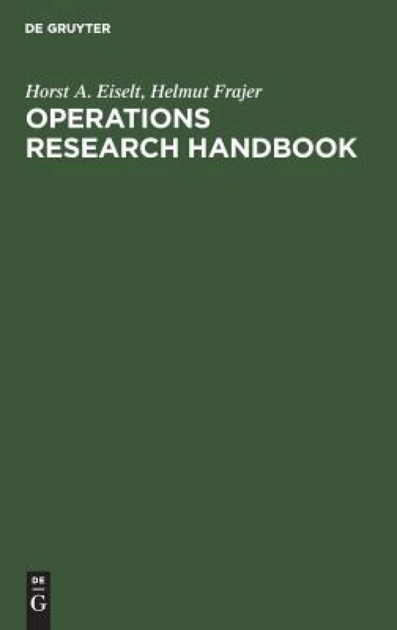 Operations research handbook