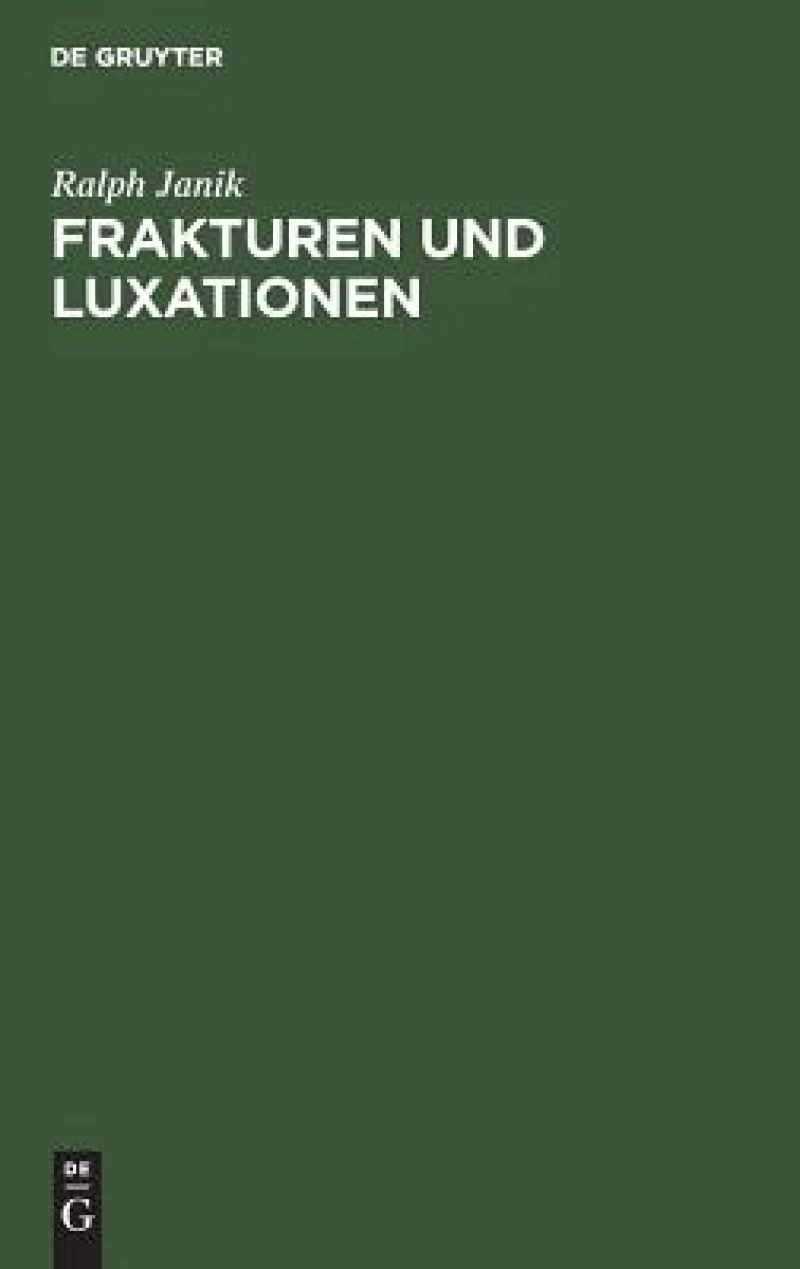 Frakturen Und Luxationen