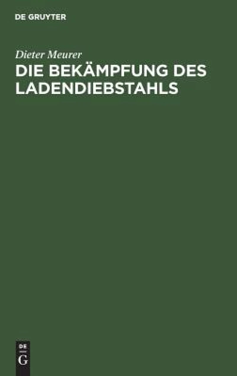 Bekämpfung des Ladendiebstahls