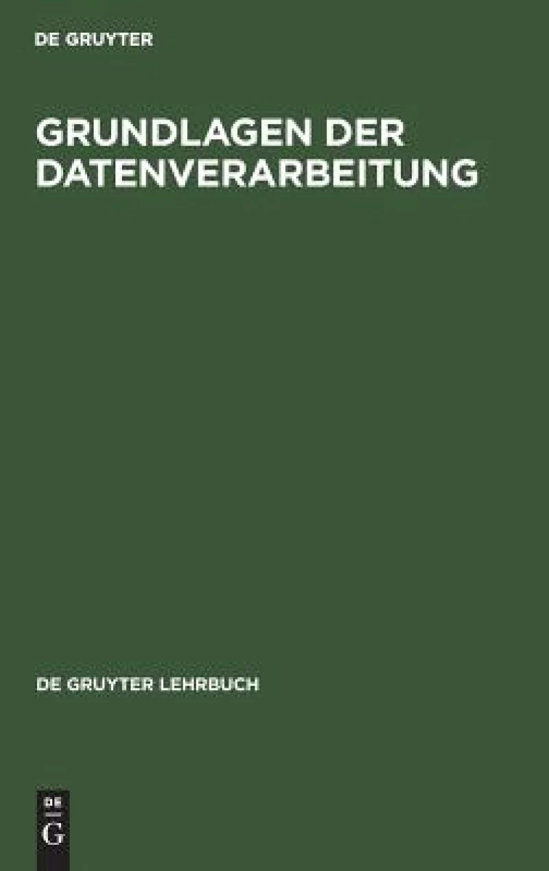 Grundlagen Der Datenverarbeitung