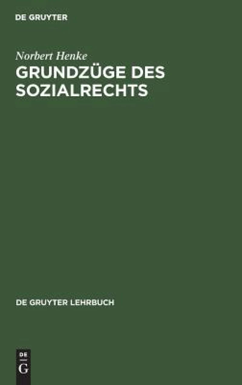 Grundzüge Des Sozialrechts