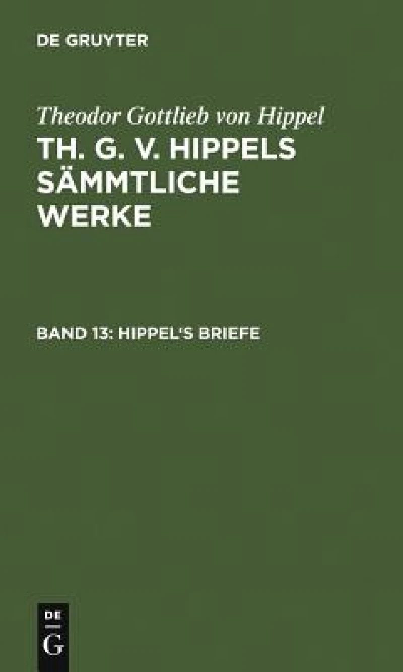 Hippel''s Briefe