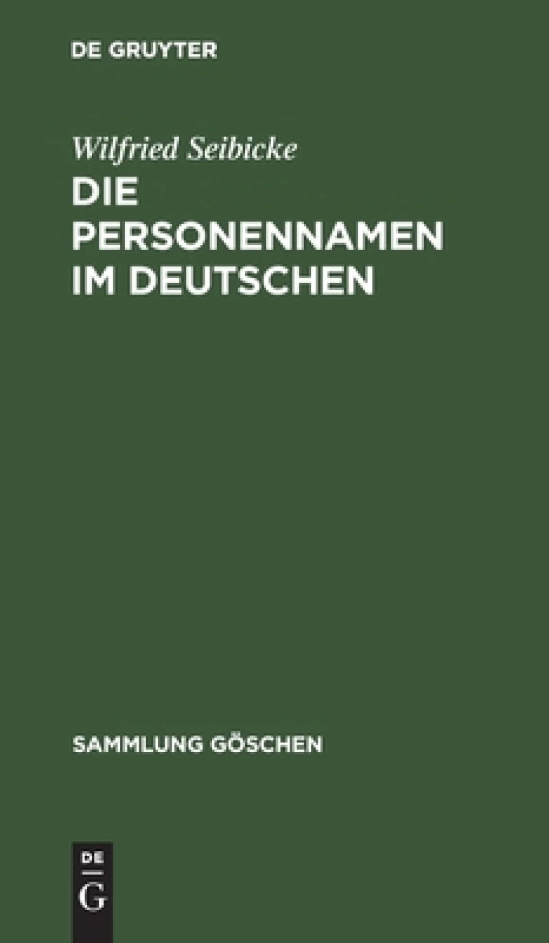 Personennamen im Deutschen