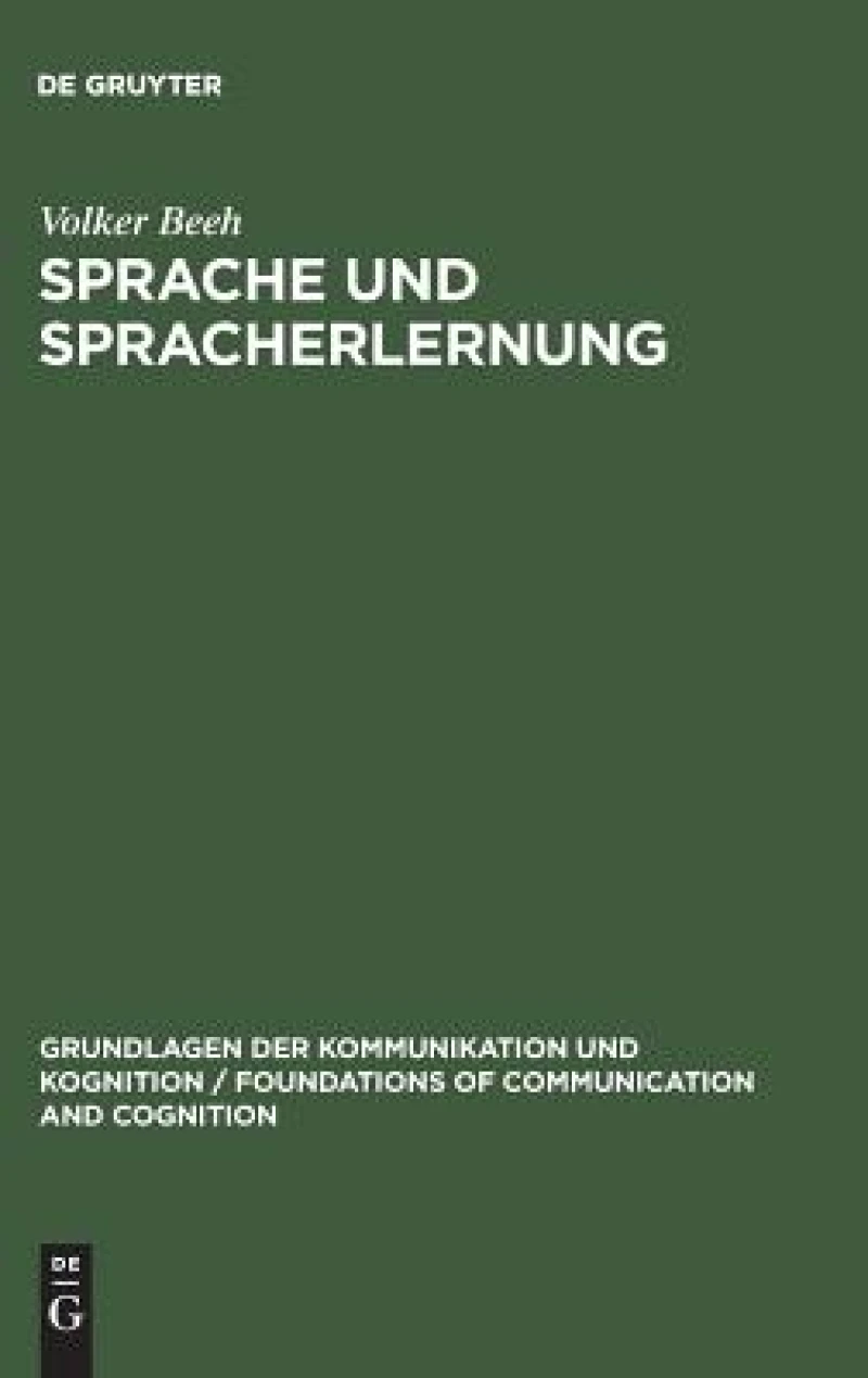 Sprache Und Spracherlernung