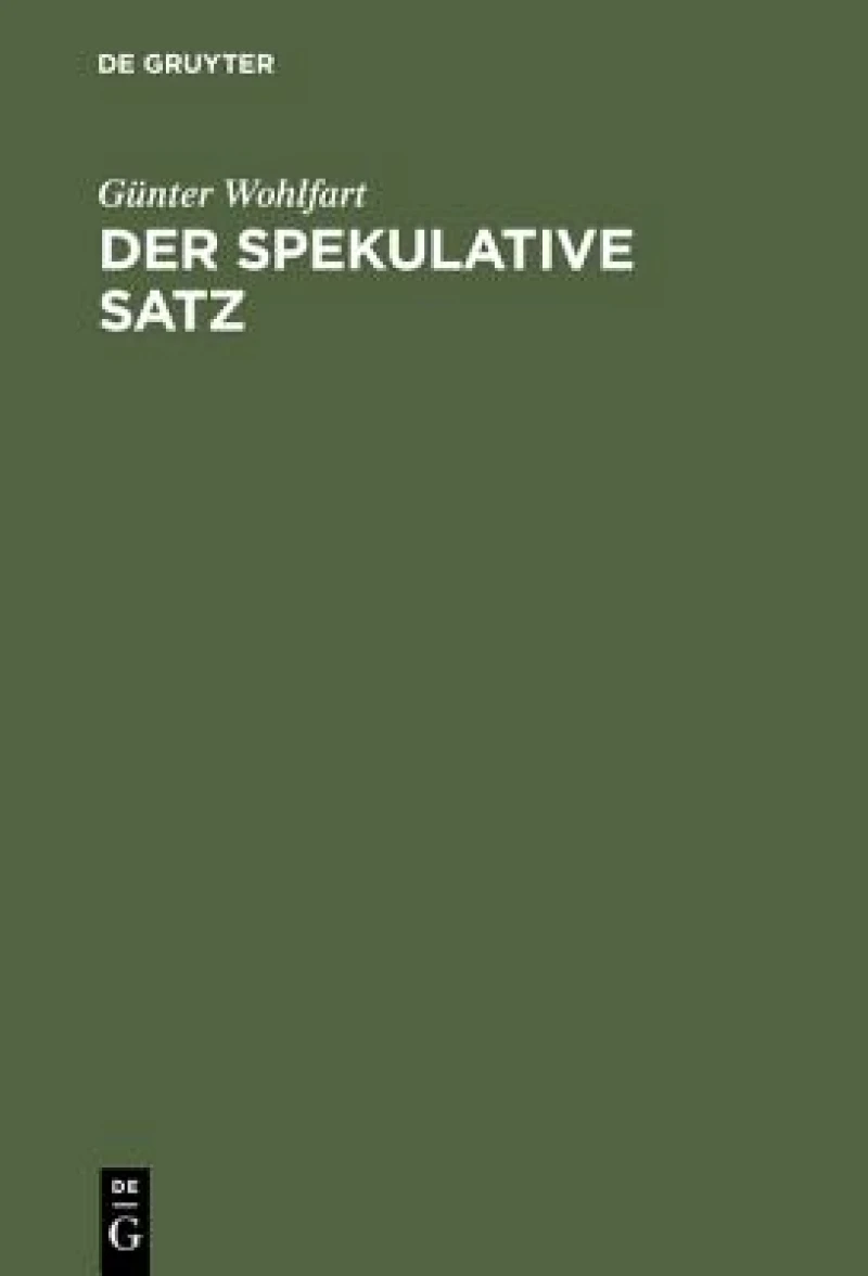 spekulative Satz