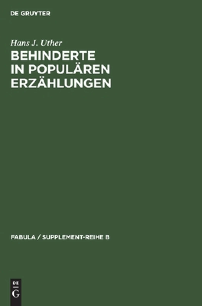 Behinderte in Populären Erzählungen