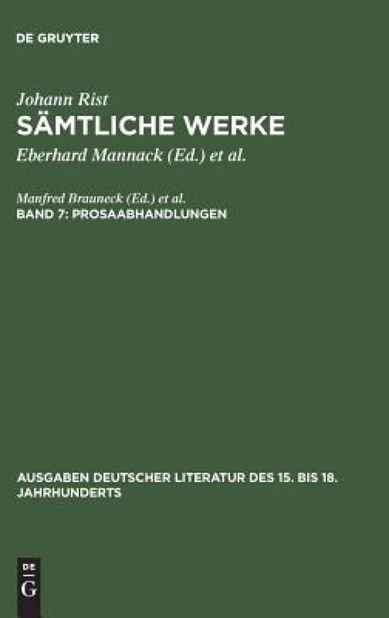 Prosaabhandlungen
