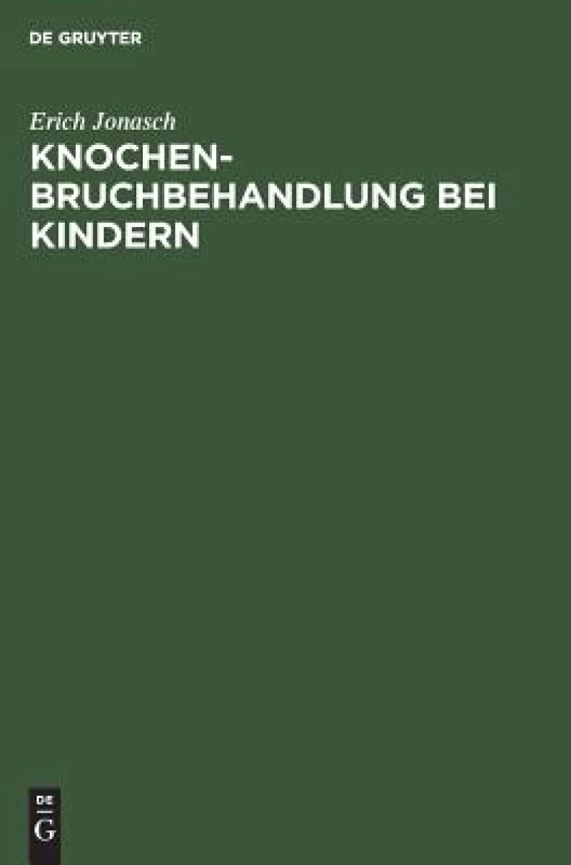 Knochenbruchbehandlung Bei Kindern