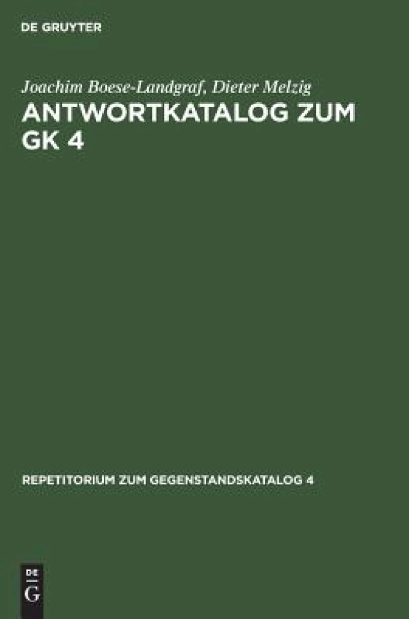 Antwortkatalog Zum Gk 4