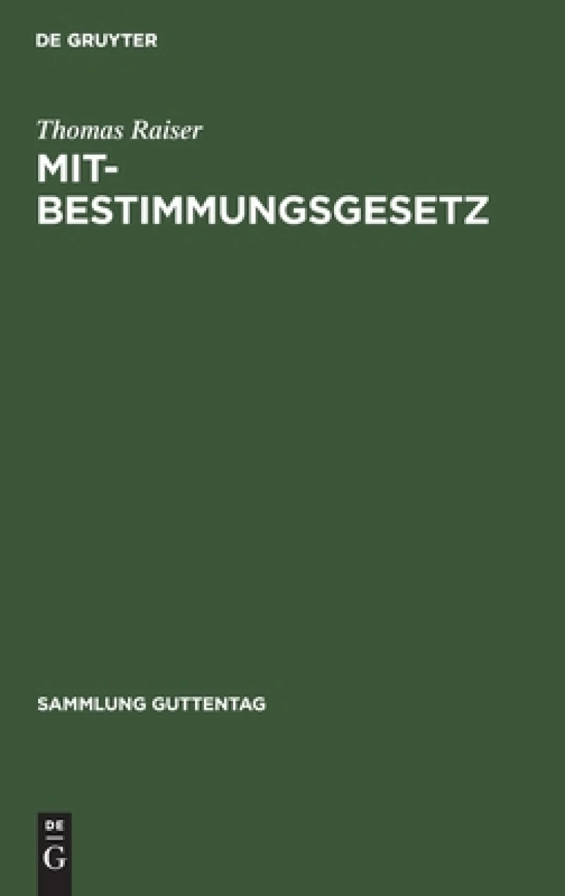 Mitbestimmungsgesetz