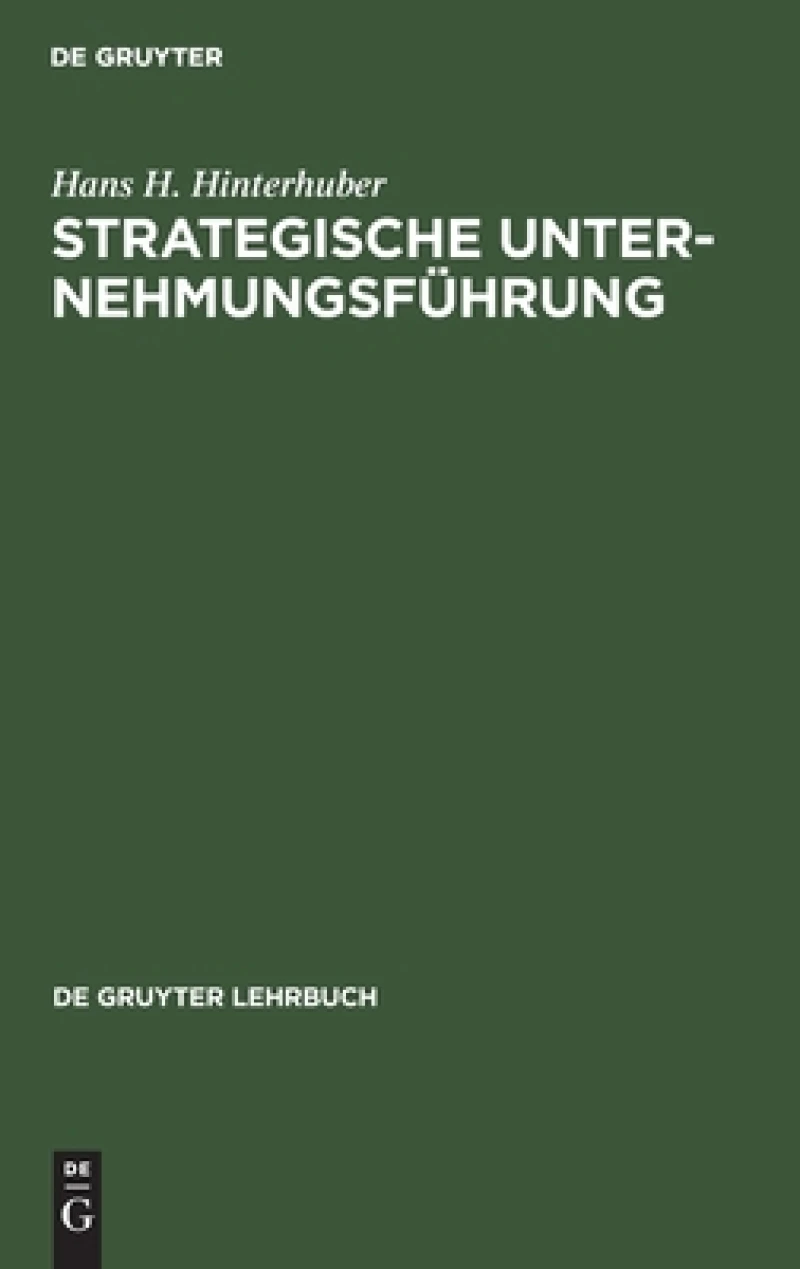 Strategische Unternehmungsführung