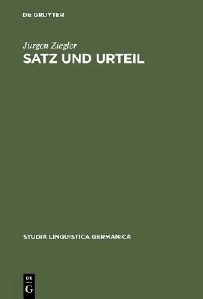 Satz Und Urteil