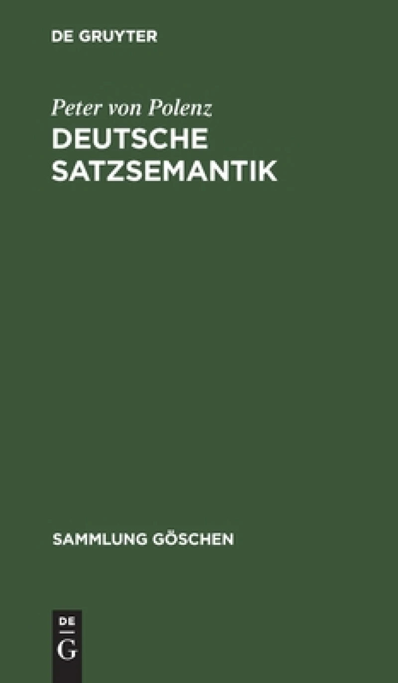 Deutsche Satzsemantik