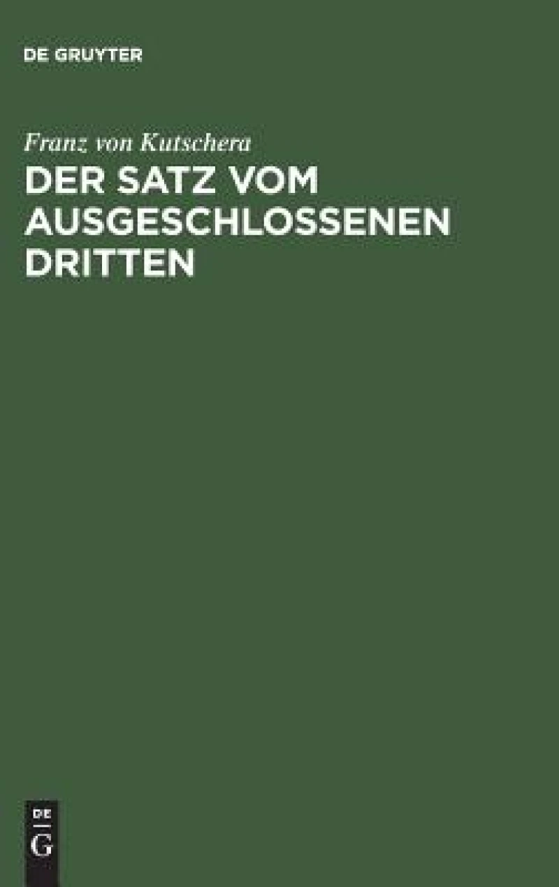Satz vom ausgeschlossenen Dritten