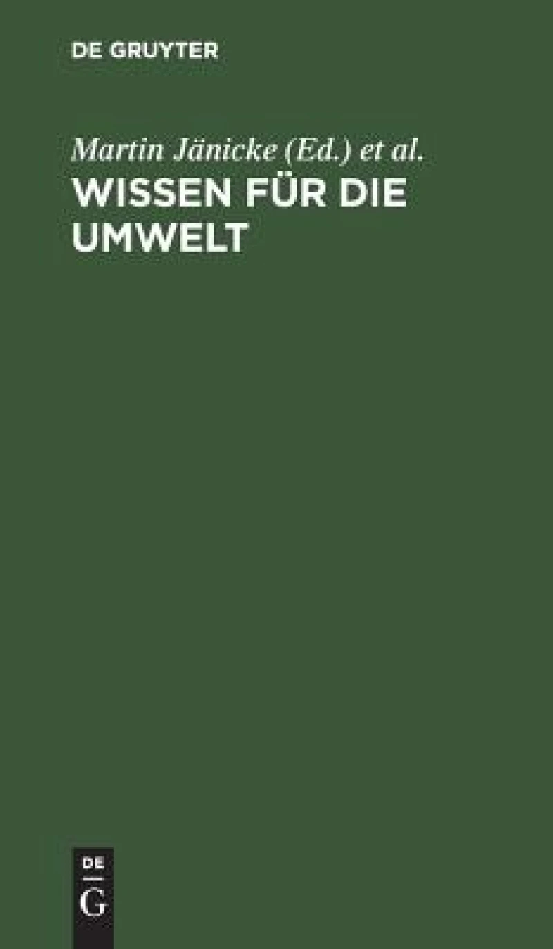 Wissen für die Umwelt