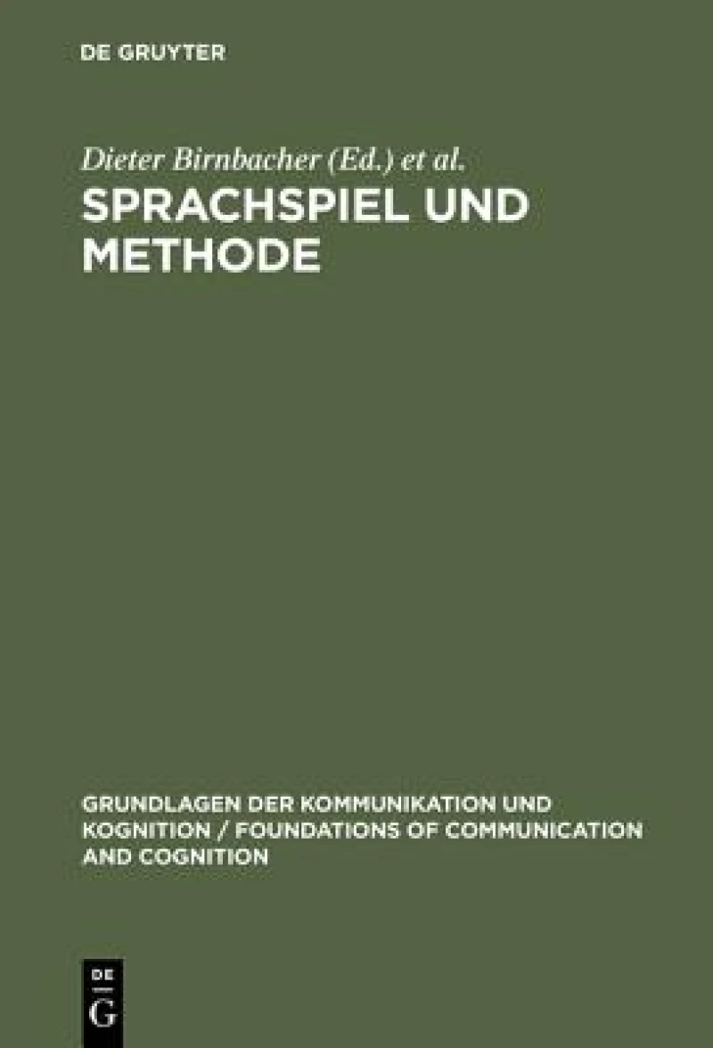 Sprachspiel Und Methode