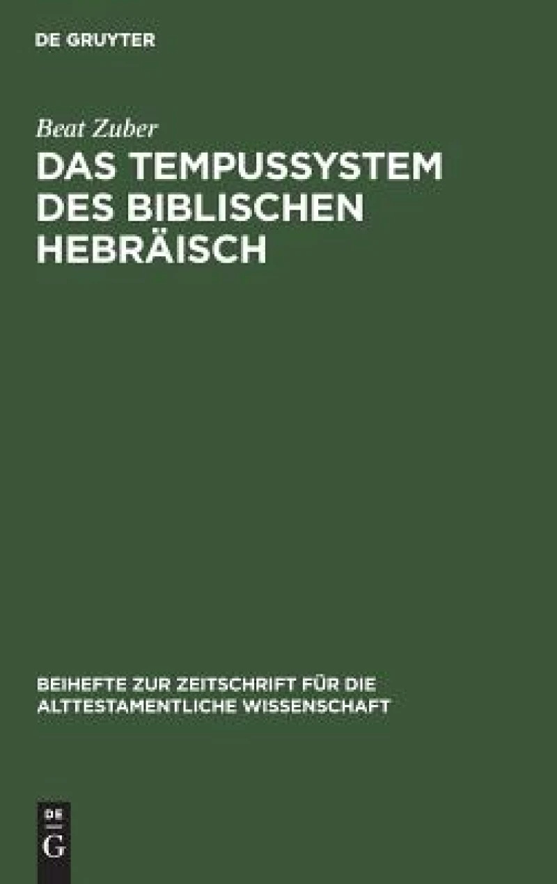 Tempussystem des biblischen Hebräisch