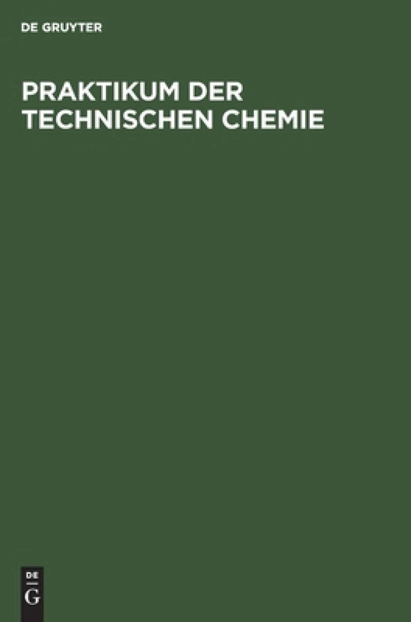 Praktikum Der Technischen Chemie