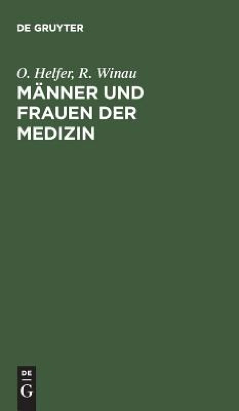 Männer Und Frauen Der Medizin