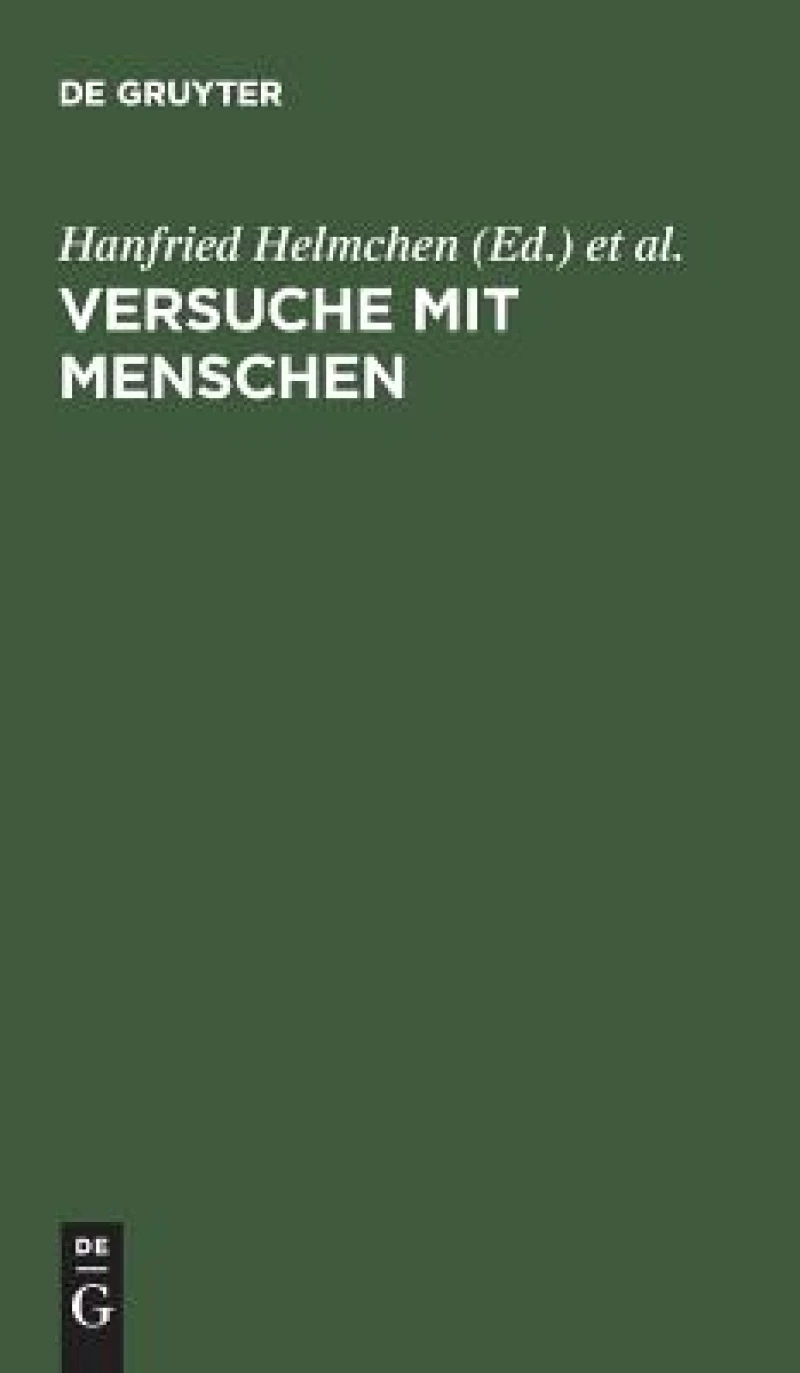 Versuche Mit Menschen