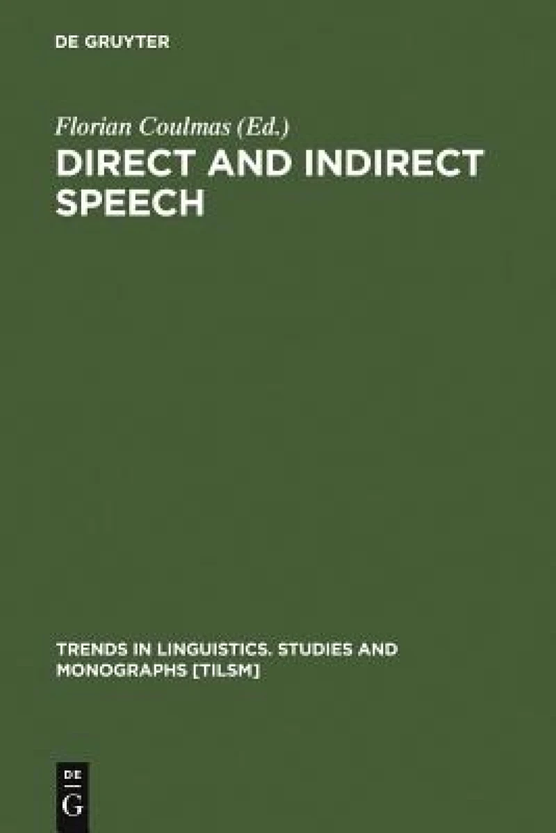 Direct and Indirect Speech