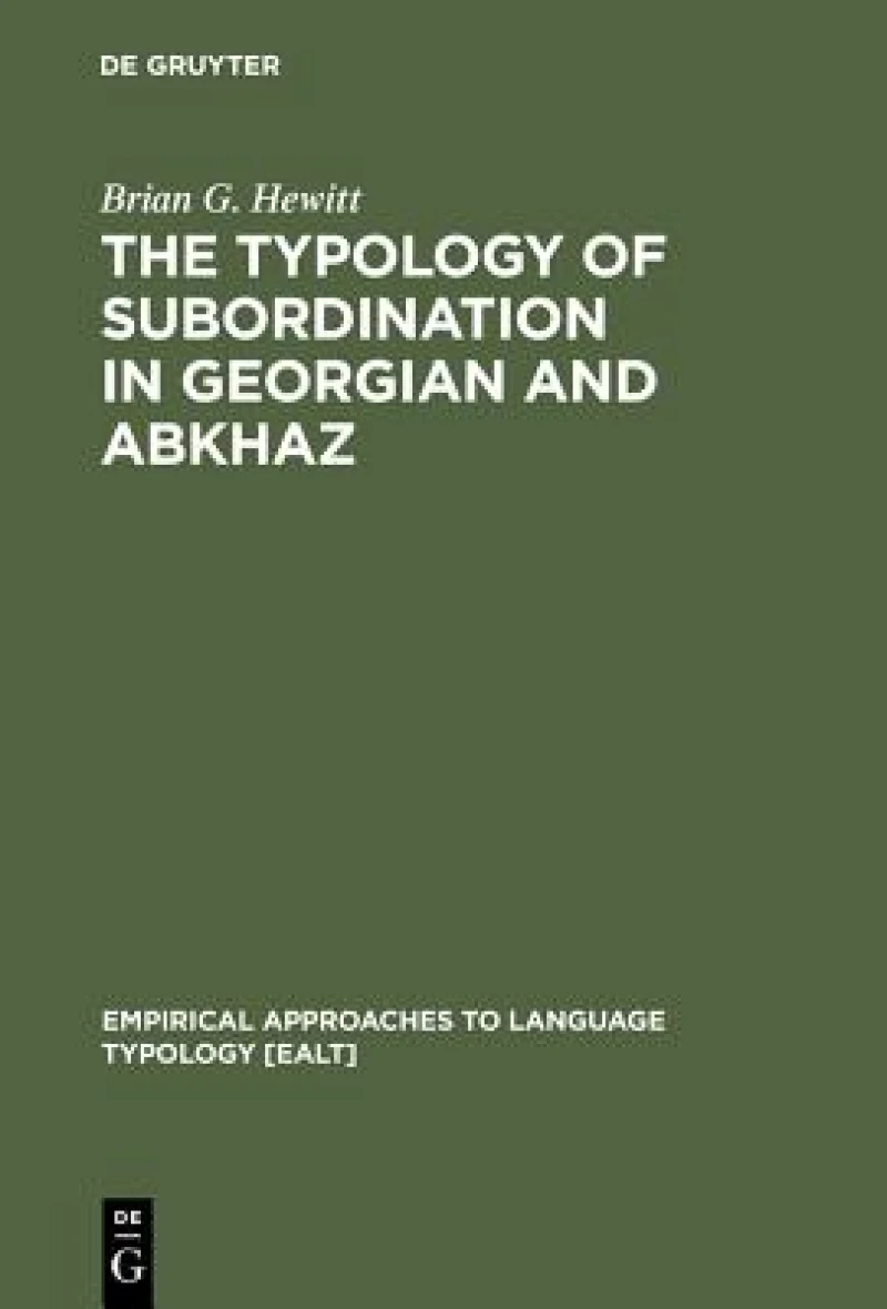 Typology of Subordination in Georgian and Abkhaz
