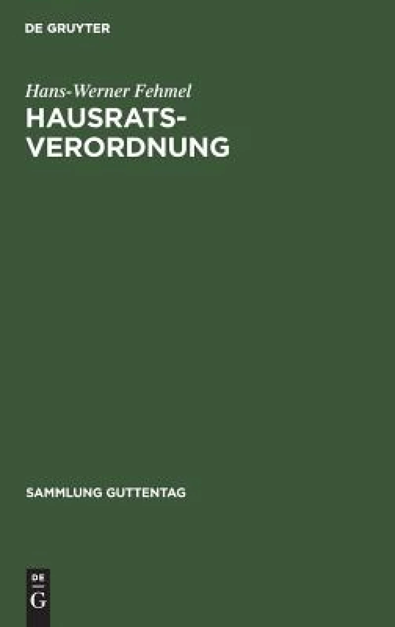 Hausratsverordnung