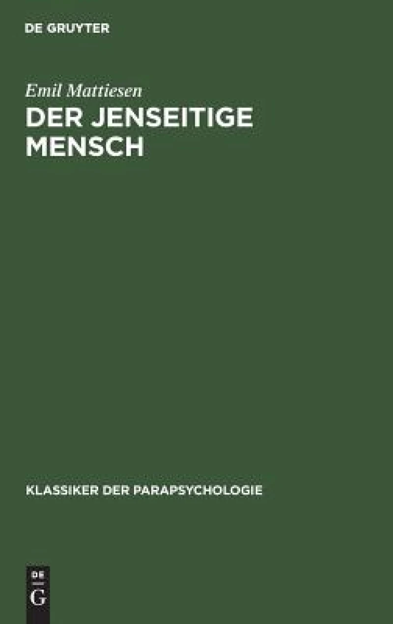 Der Jenseitige Mensch
