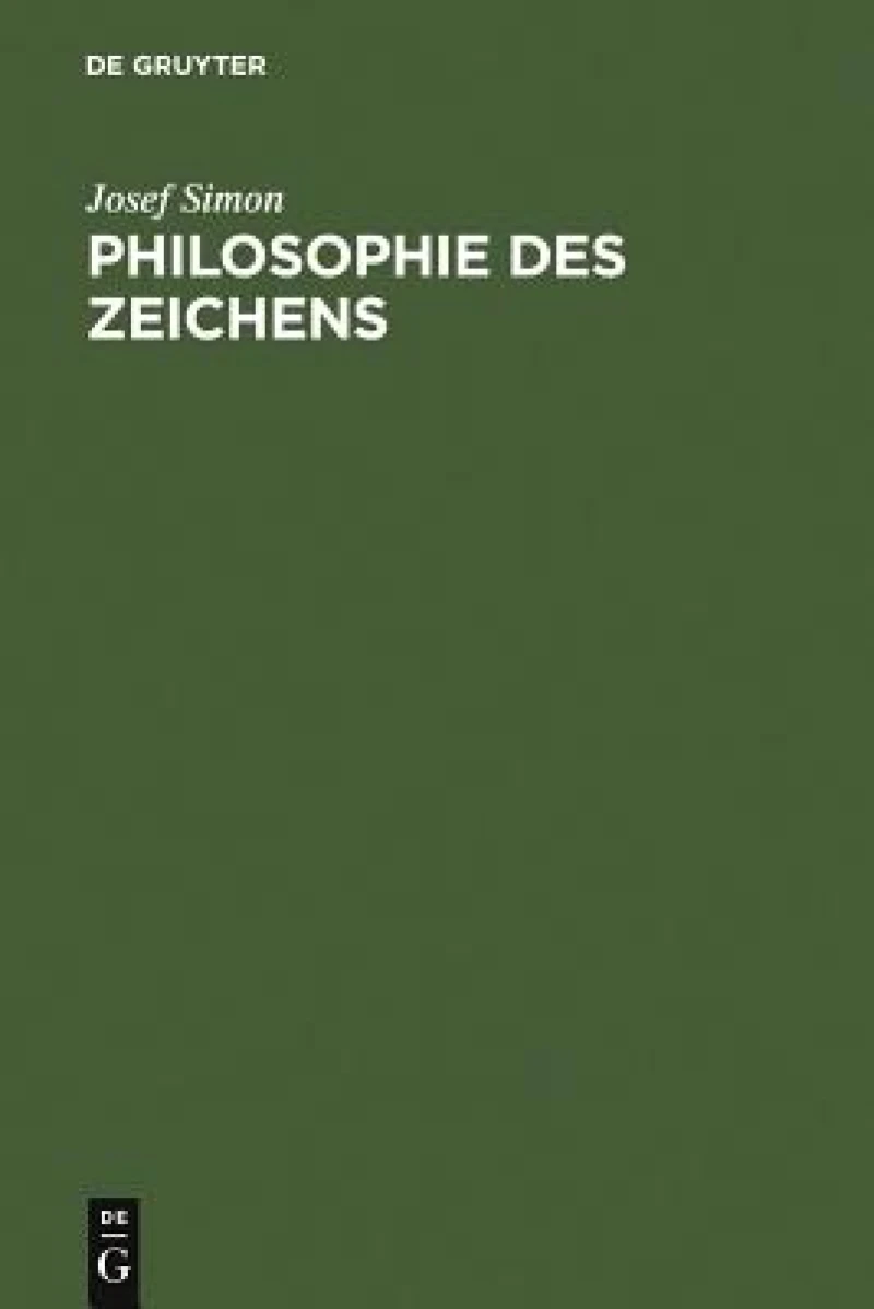 Philosophie Des Zeichens