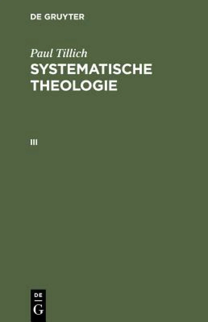 Systematische Theologie III