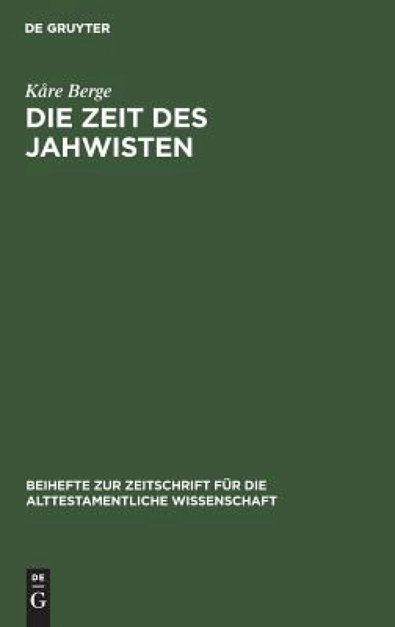 Zeit des Jahwisten