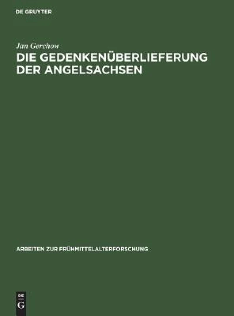 Gedenkenüberlieferung der Angelsachsen
