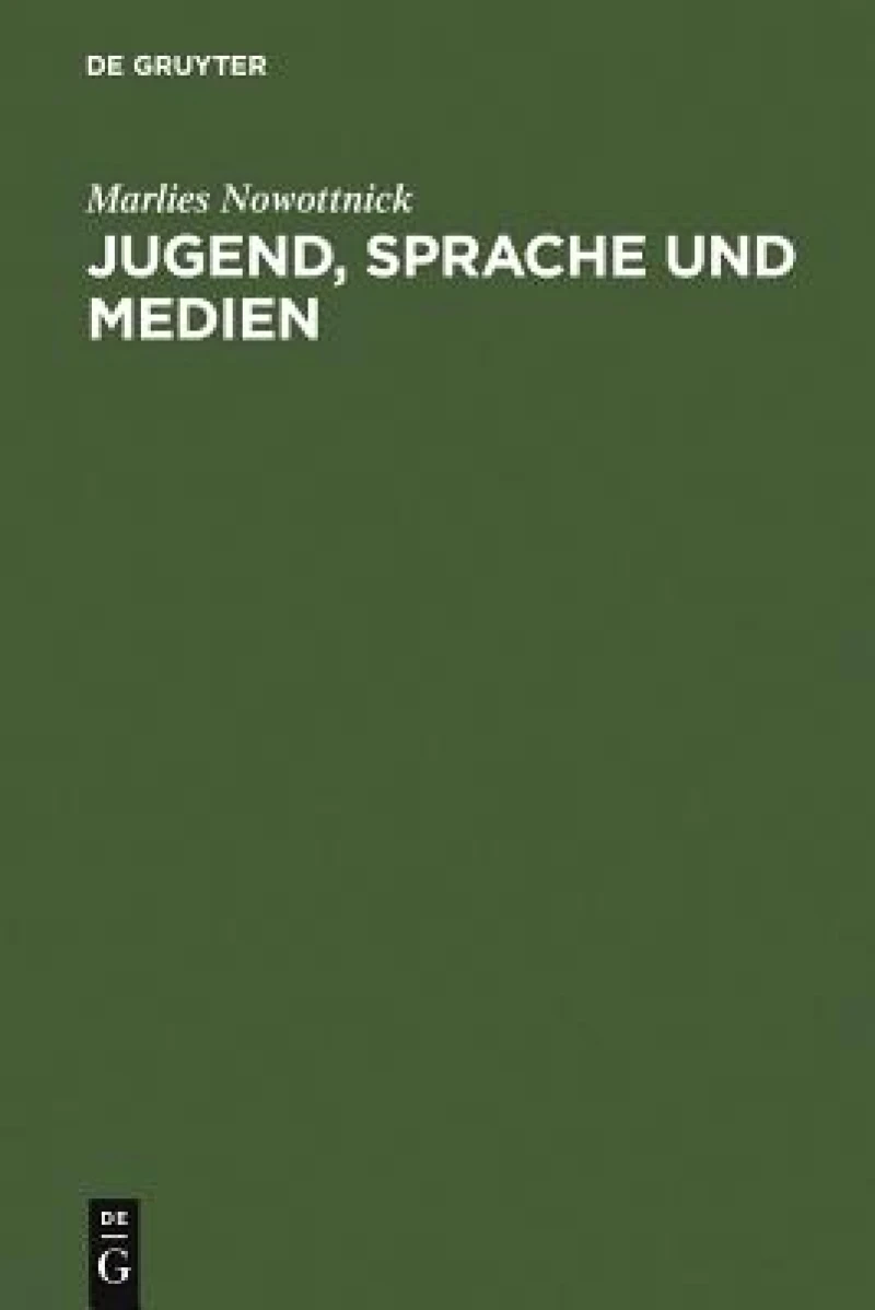 Jugend, Sprache und Medien