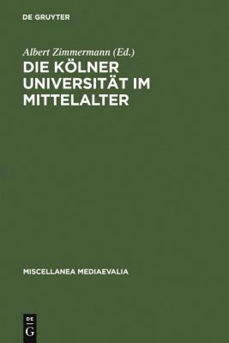 Kölner Universität im Mittelalter