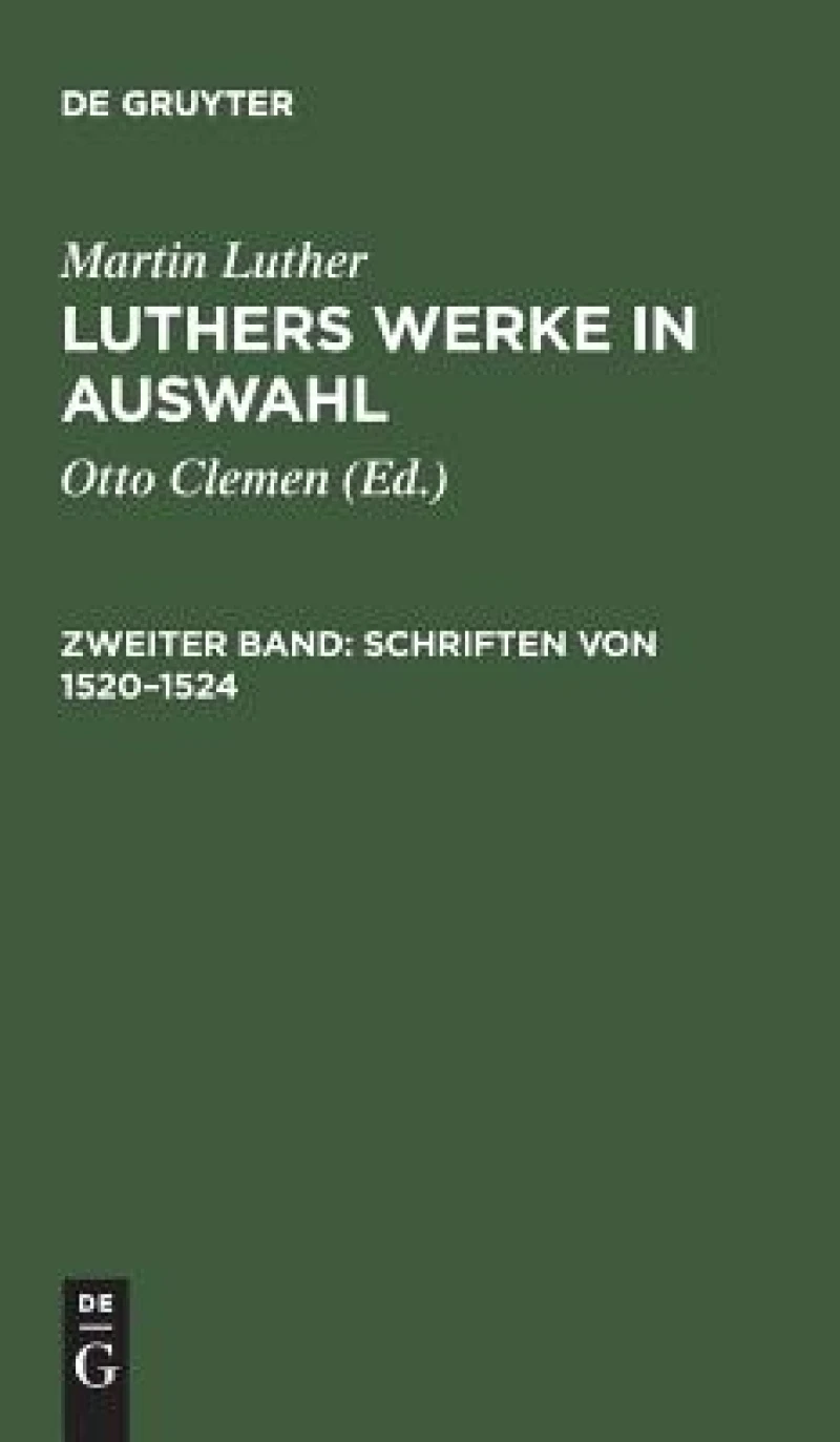 Schriften von 1520–1524