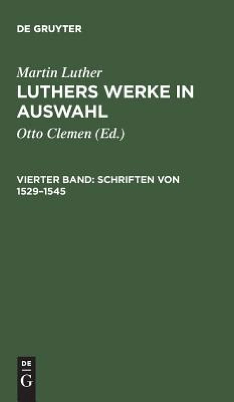 Schriften von 1529–1545
