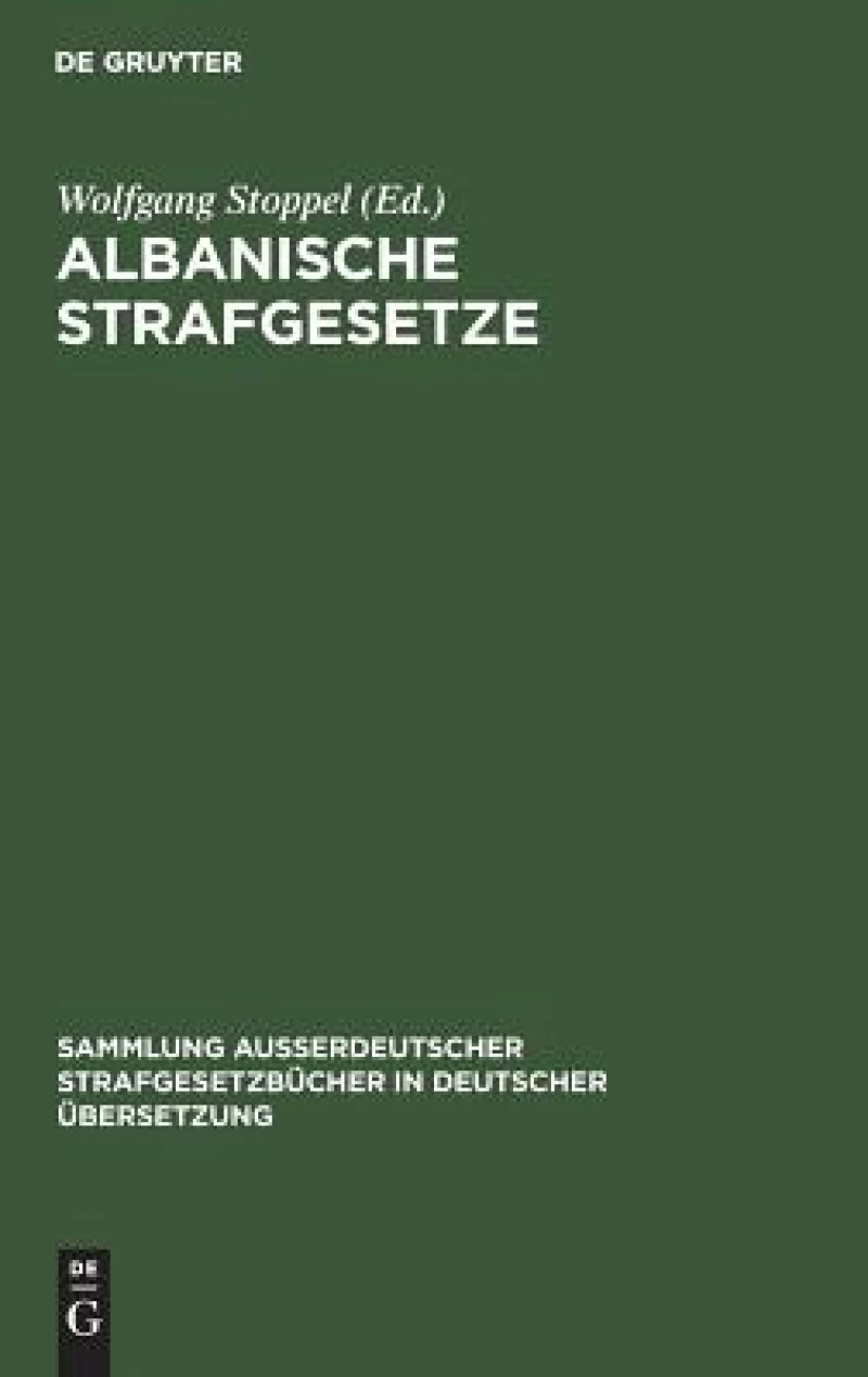 Albanische Strafgesetze