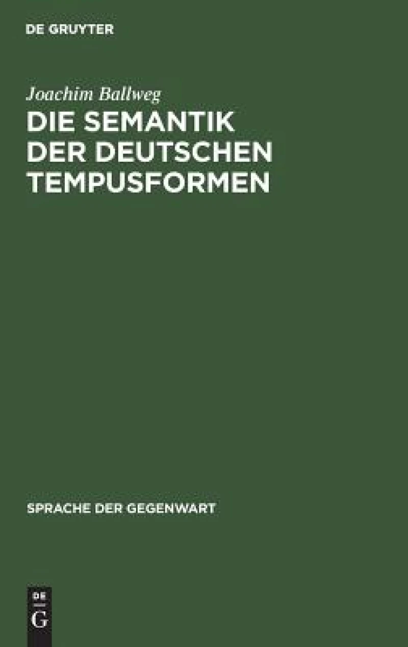 Semantik der deutschen Tempusformen