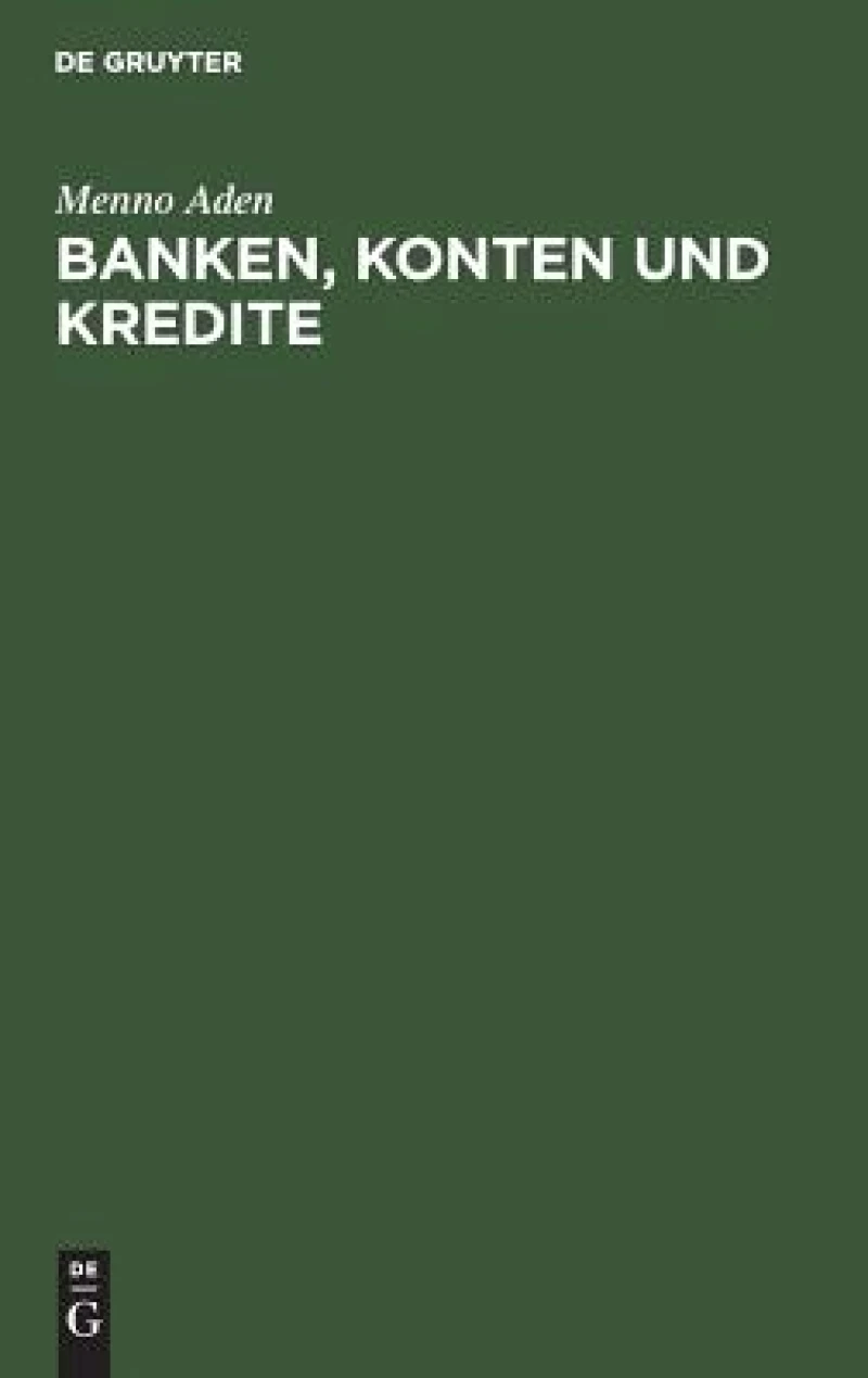 Banken, Konten Und Kredite