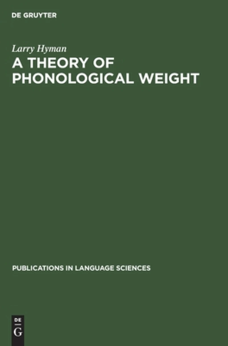 theory of phonological weight