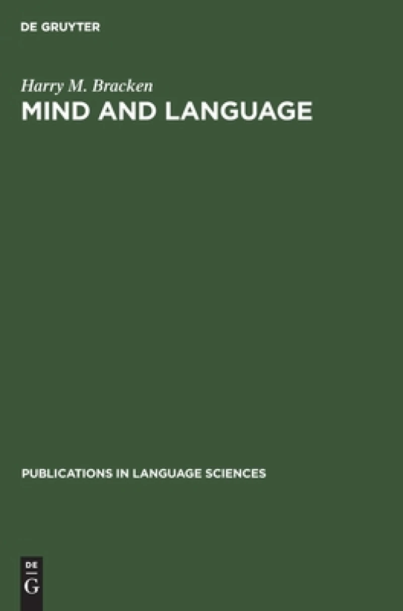 Mind and language