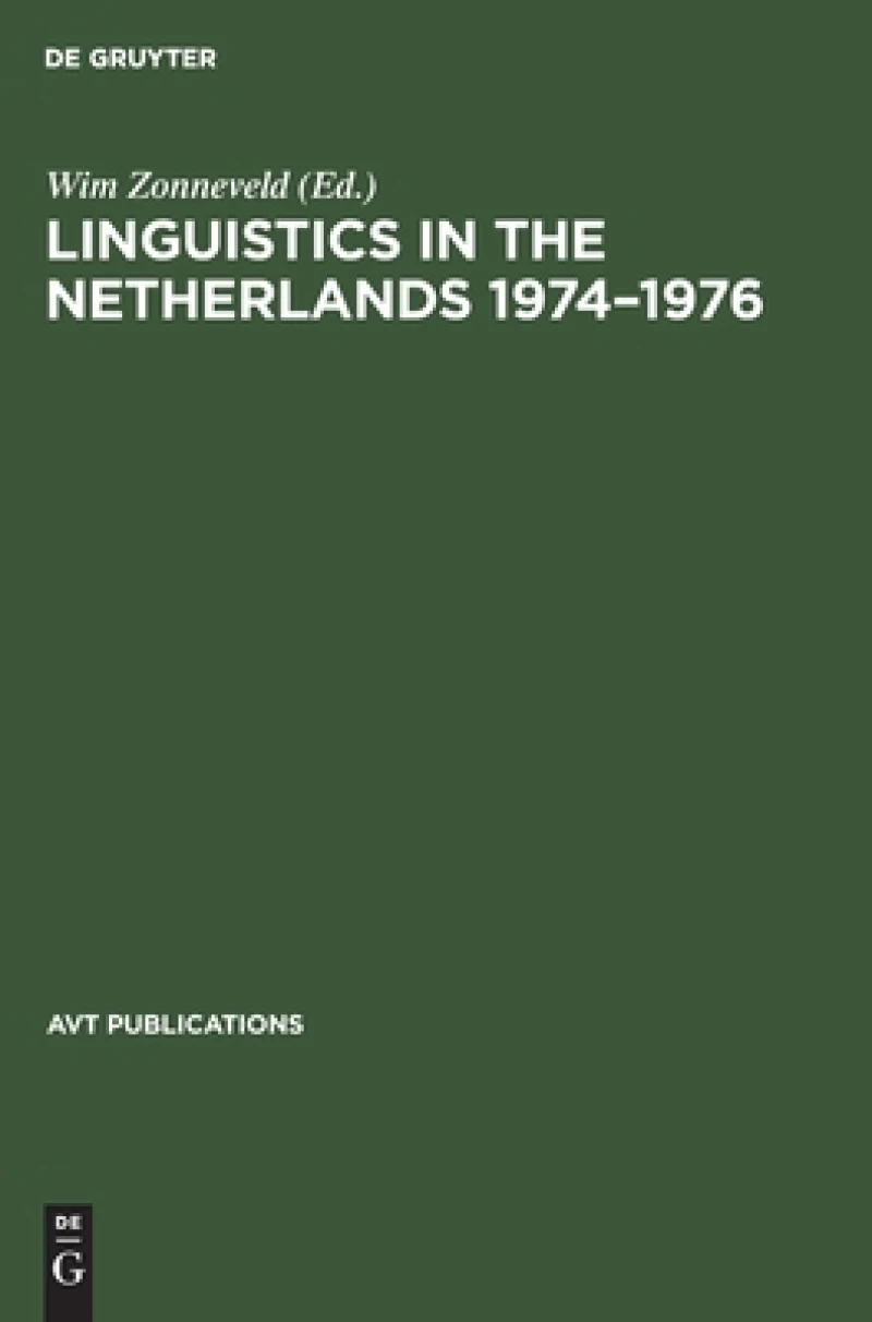 Linguistics in the Netherlands 1974–1976